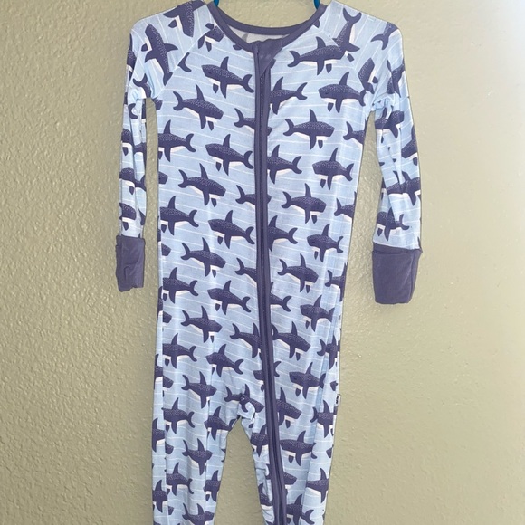 Little Sleepies | One Pieces | Ls Og Shark Zippy | Poshmark